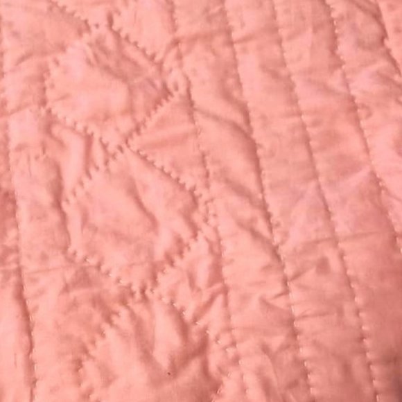 Patshwork Quilt Hand Quilted Block Design 87" X 88” Full/Queen Made in 2023 - Picture 4 of 7